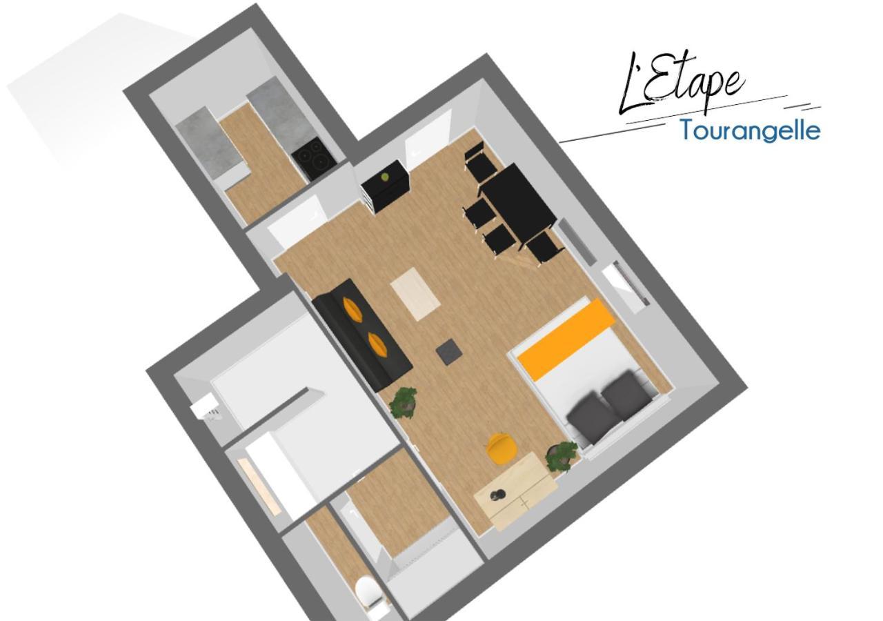 Appartement L'etape Tourangelle Tours